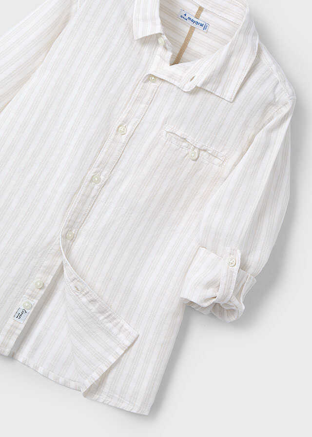 Camisa m/l lino