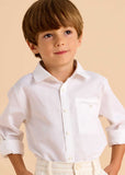 Camisa m/l lino