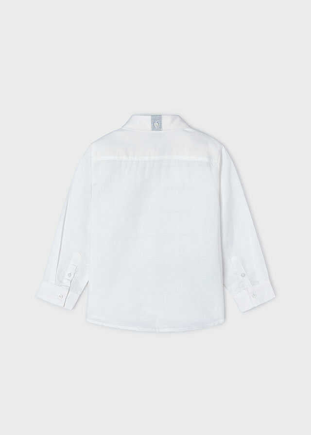 Camisa m/l lino suiting