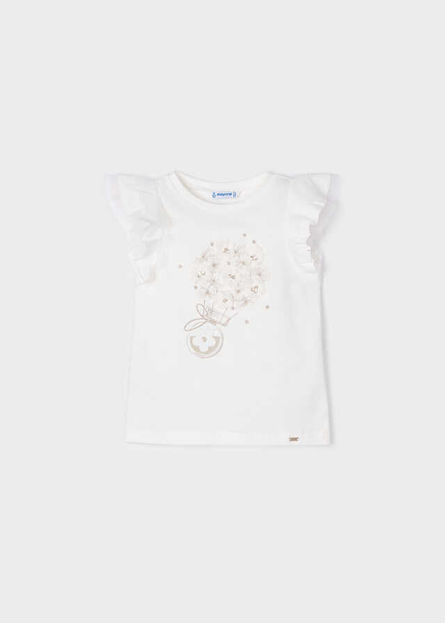 Camiseta m/c aplicaciones