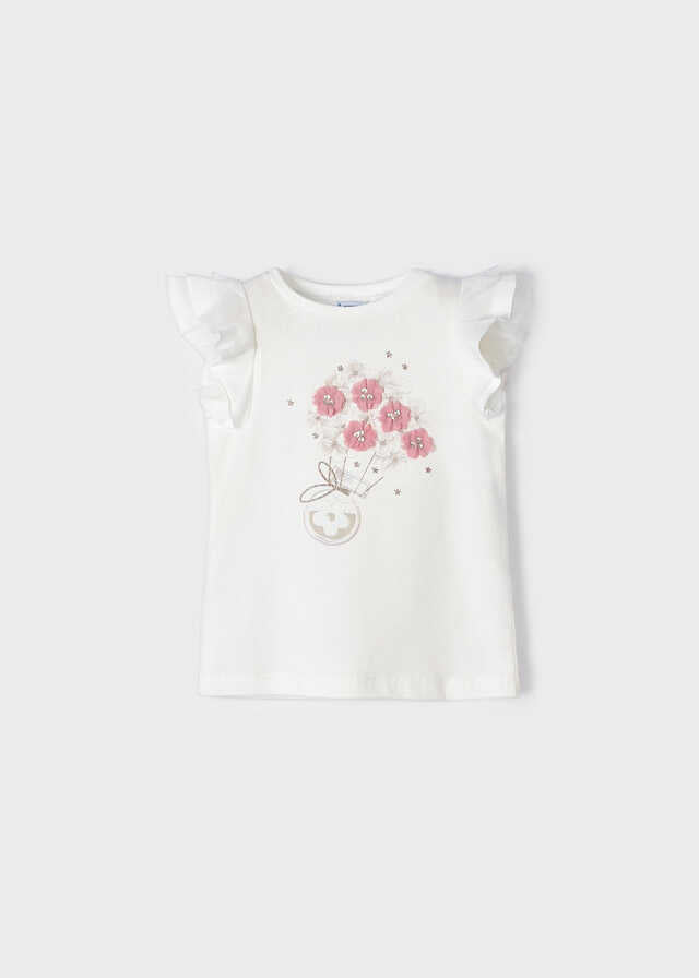 Camiseta m/c aplicaciones