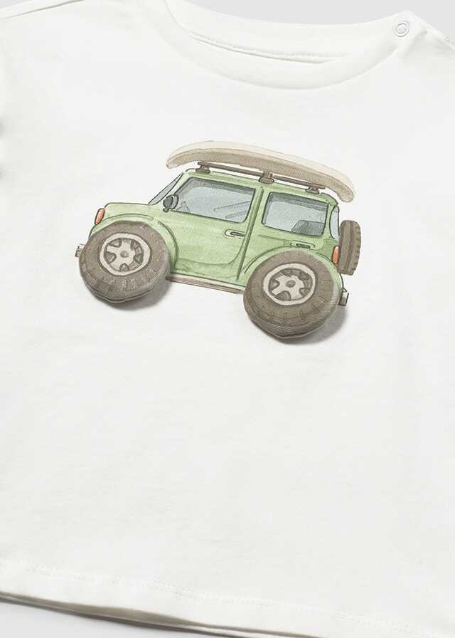 Camiseta m/c aplique