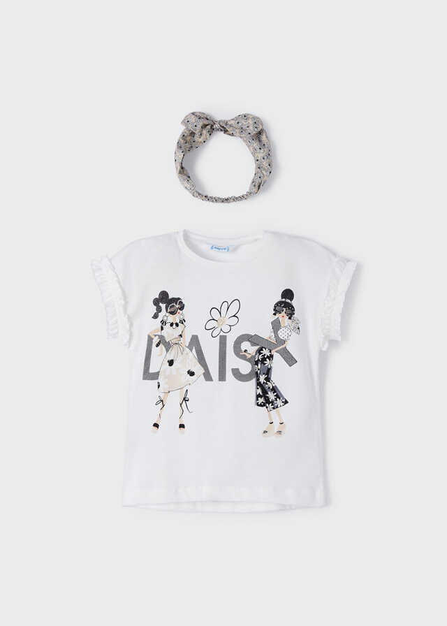 Camiseta m/c banda lazo