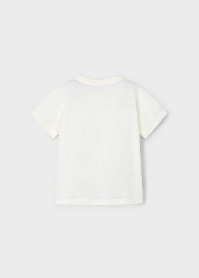 Camiseta m/c bordado