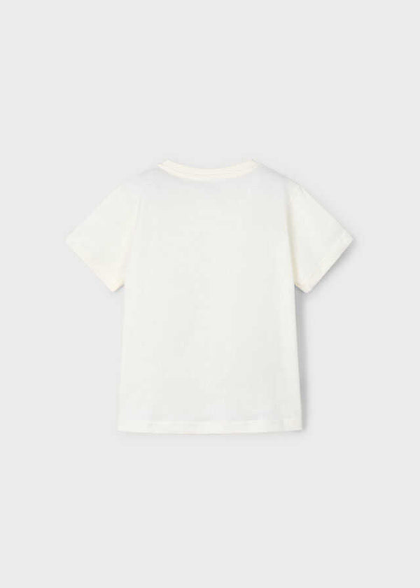 Camiseta m/c bordado