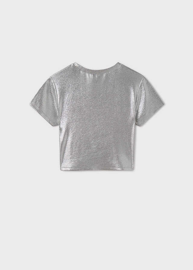 Camiseta m/c canale metalizad