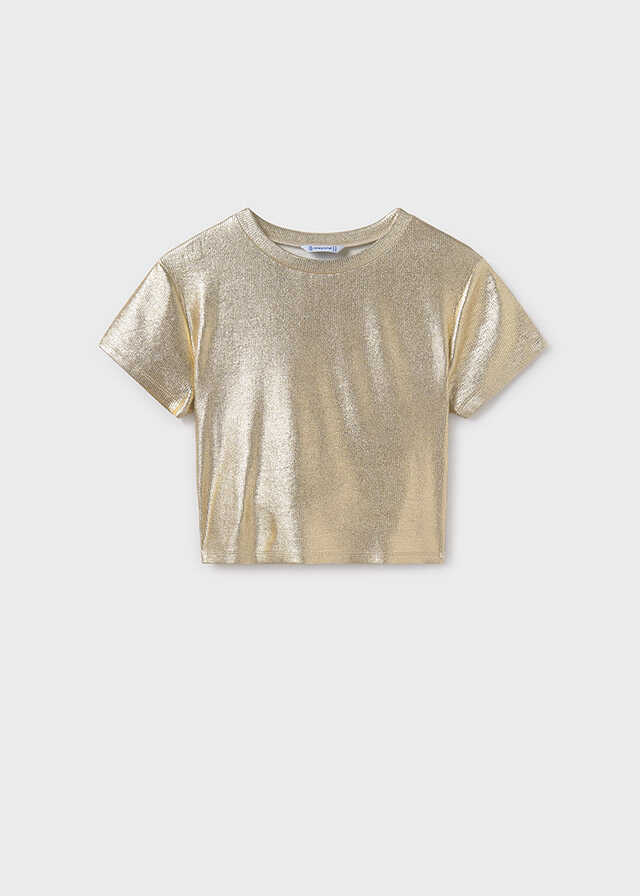 Camiseta m/c canale metalizad