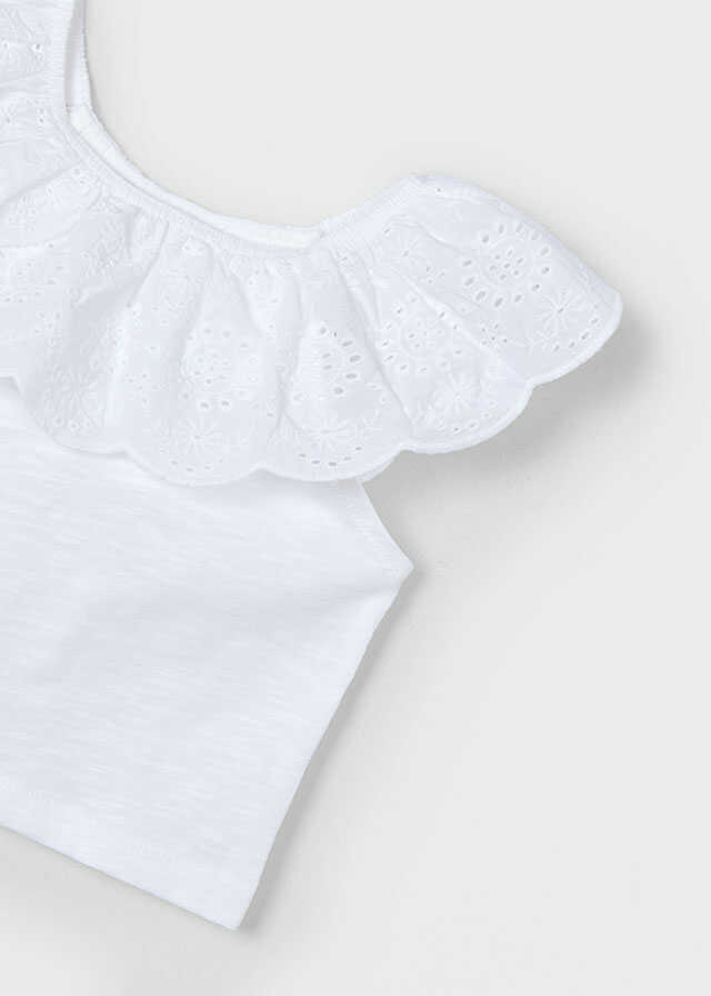 Camiseta m/c combinada