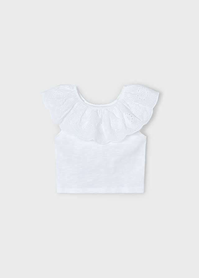 Camiseta m/c combinada