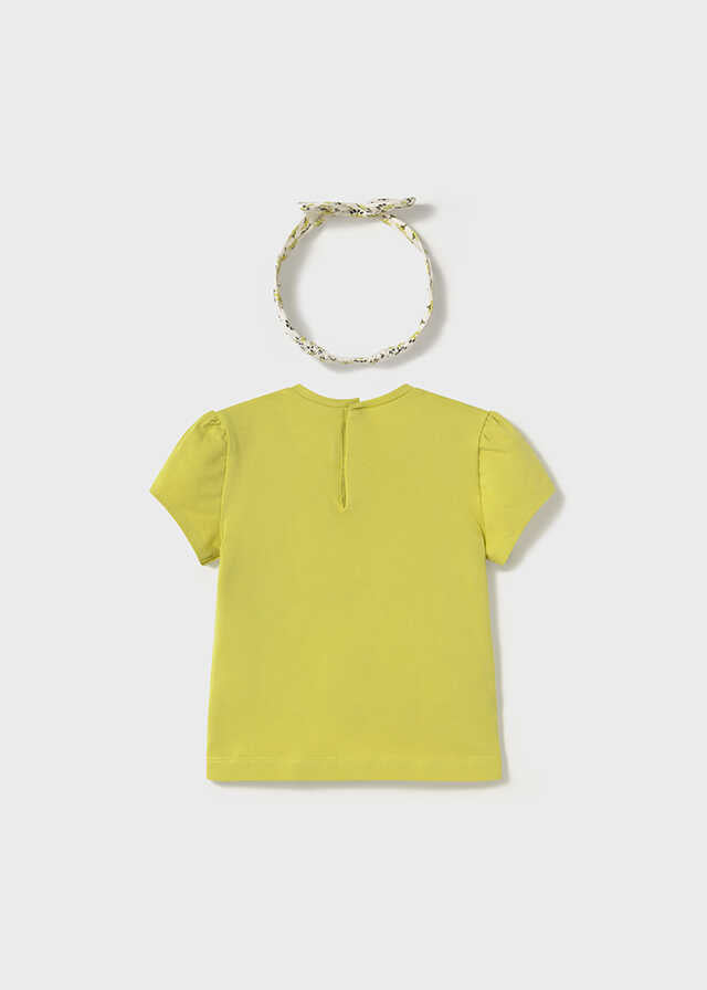 Camiseta m/c con diadema