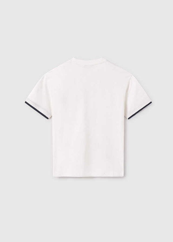 Camiseta m/c contrastes