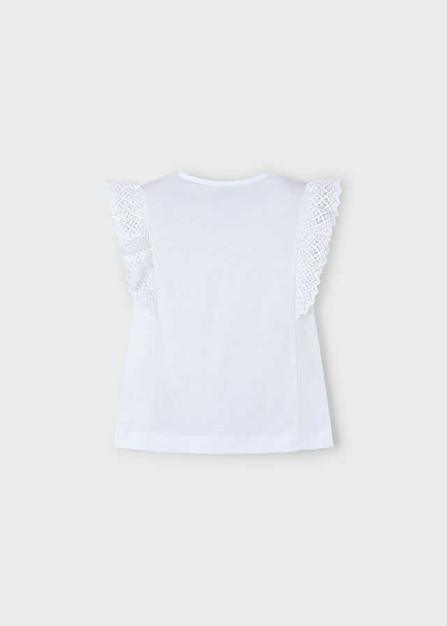 Camiseta m/c crochet