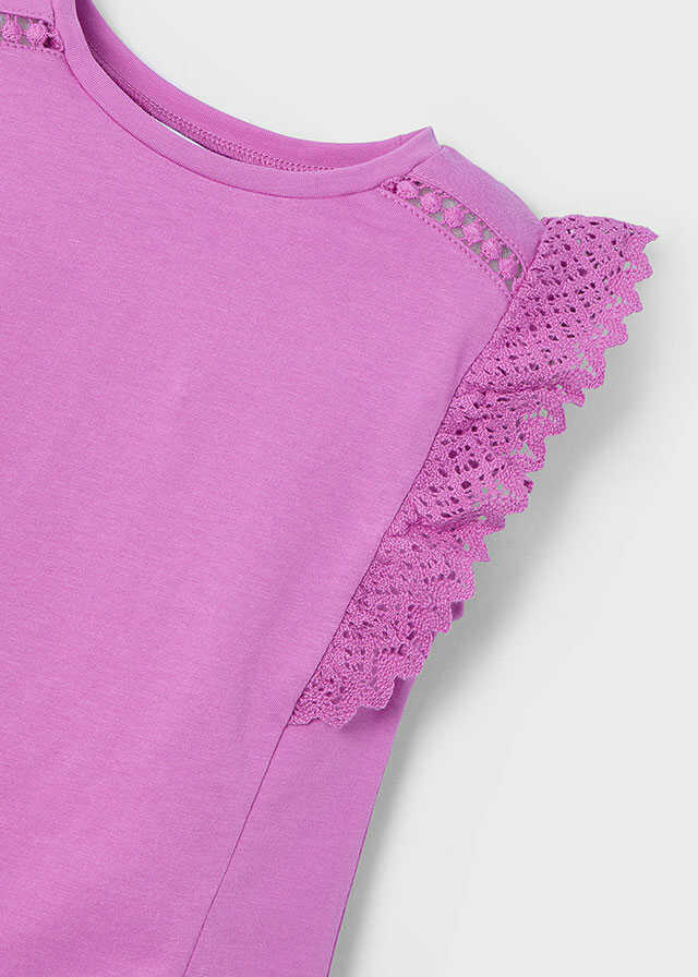 Camiseta m/c crochet