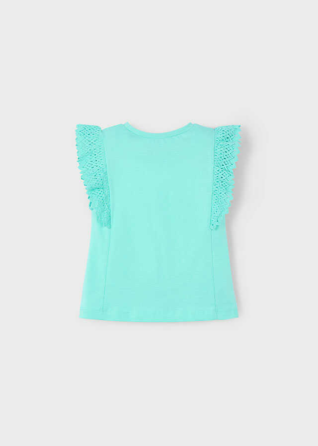 Camiseta m/c crochet