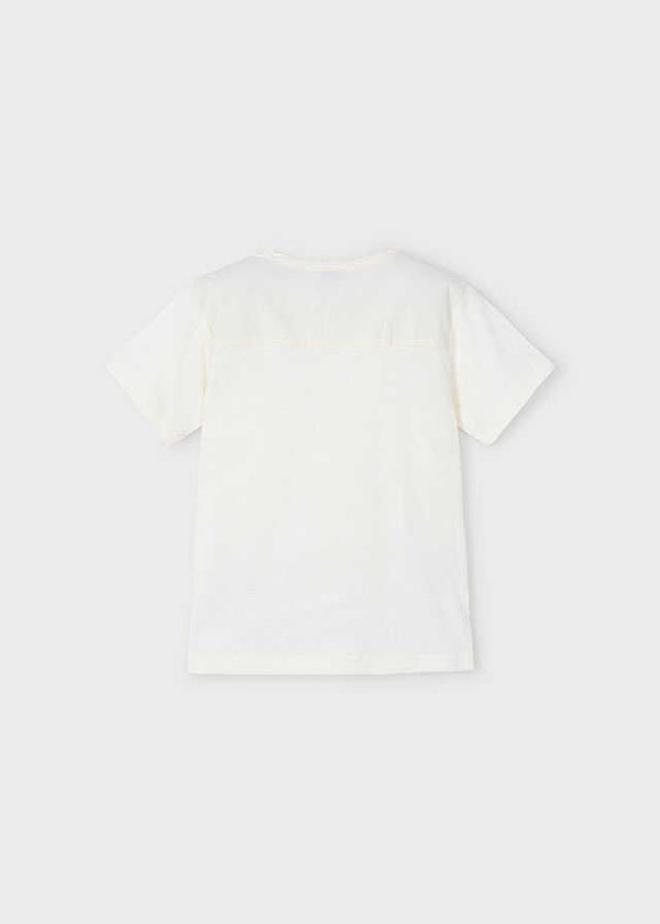 Camiseta m/c cuello panadero
