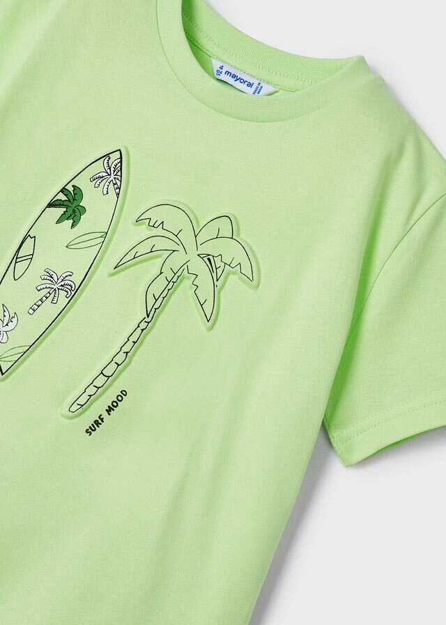 Camiseta m/c embossed