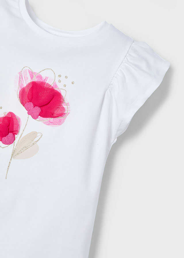 Camiseta m/c flor