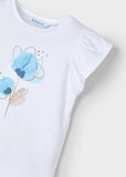 Camiseta m/c flor