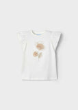 Camiseta m/c flor