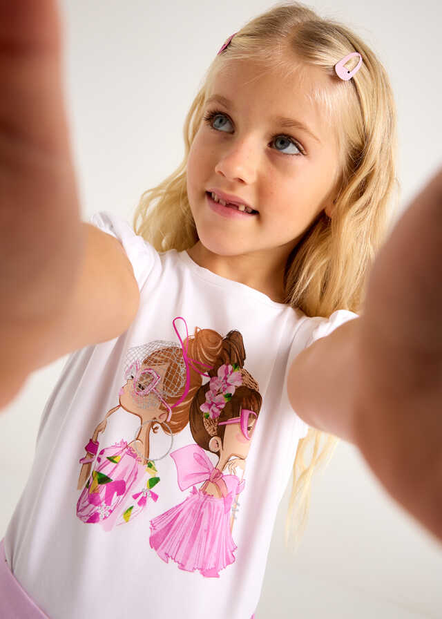 Camiseta m/c muñecas