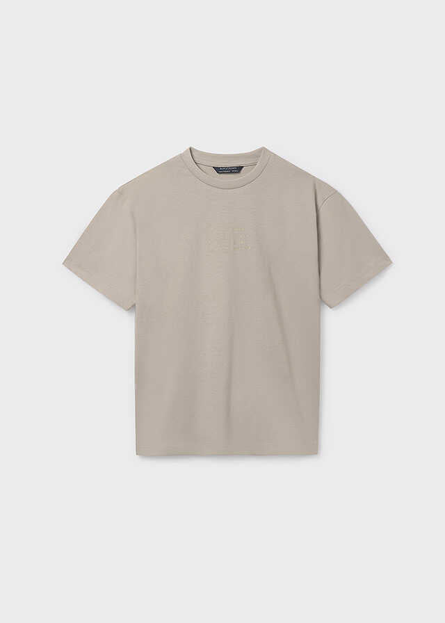 Camiseta m/c print relieve