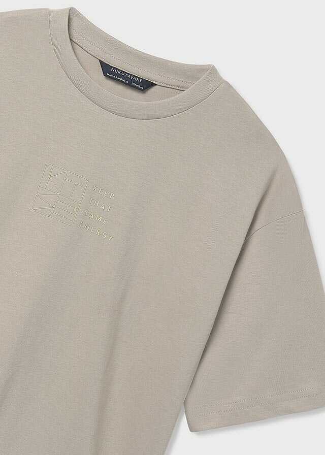 Camiseta m/c print relieve