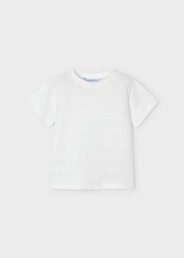 Camiseta m/c punto estructura