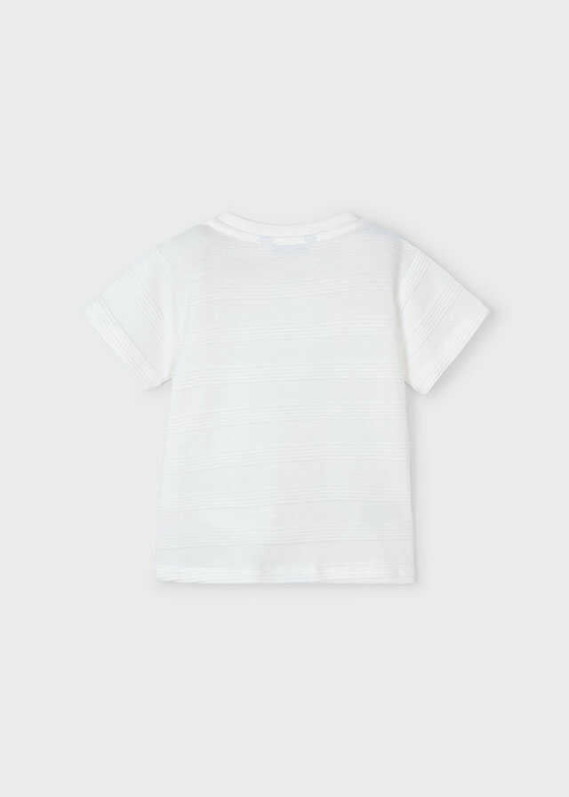 Camiseta m/c punto estructura