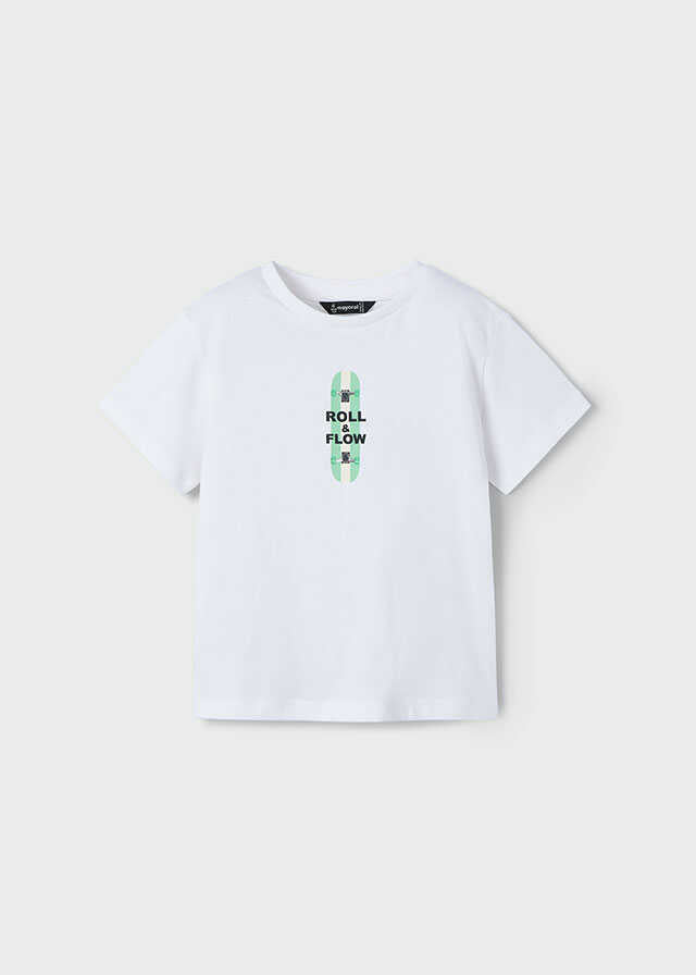 Camiseta m/c "roll and flow"