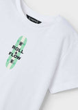 Camiseta m/c "roll and flow"