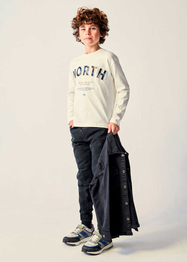 Camiseta m/l "north"
