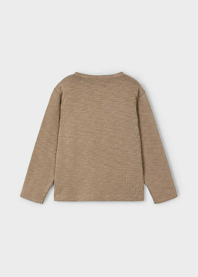 Camiseta m/l punto textura