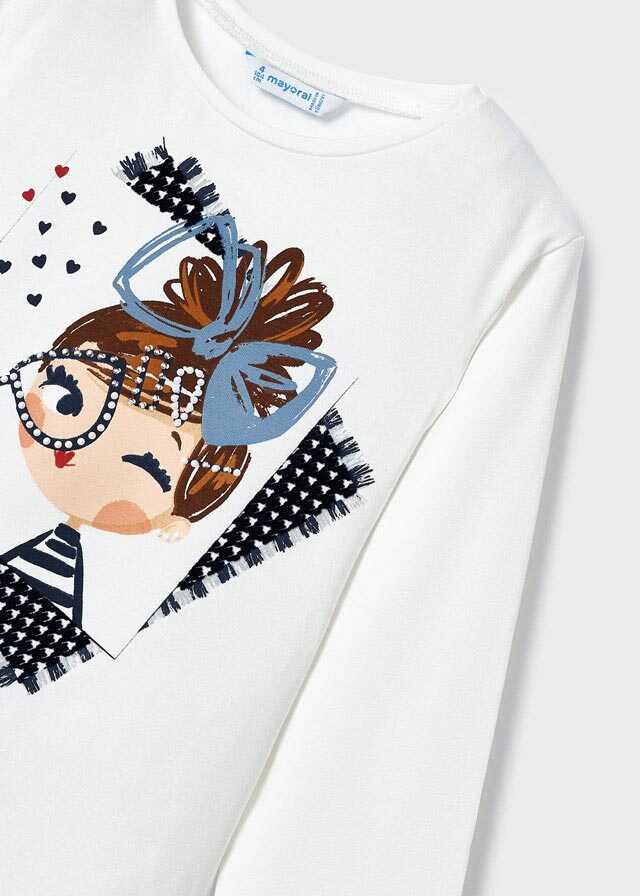 Camiseta m/l serigrafia