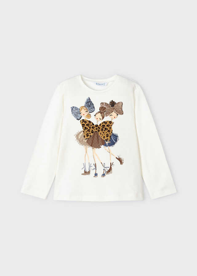 Camiseta m/l serigrafia