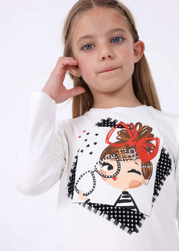 Camiseta m/l serigrafia