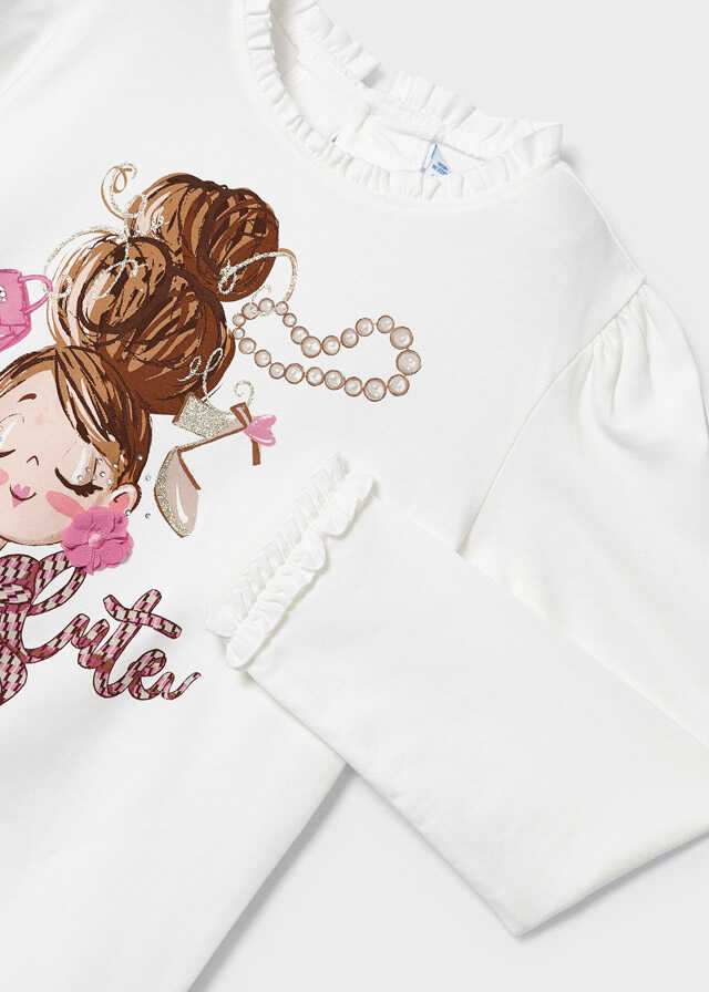 Camiseta m/l serigrafia