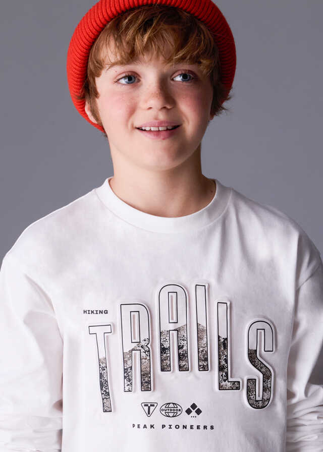 Camiseta m/l "trails"
