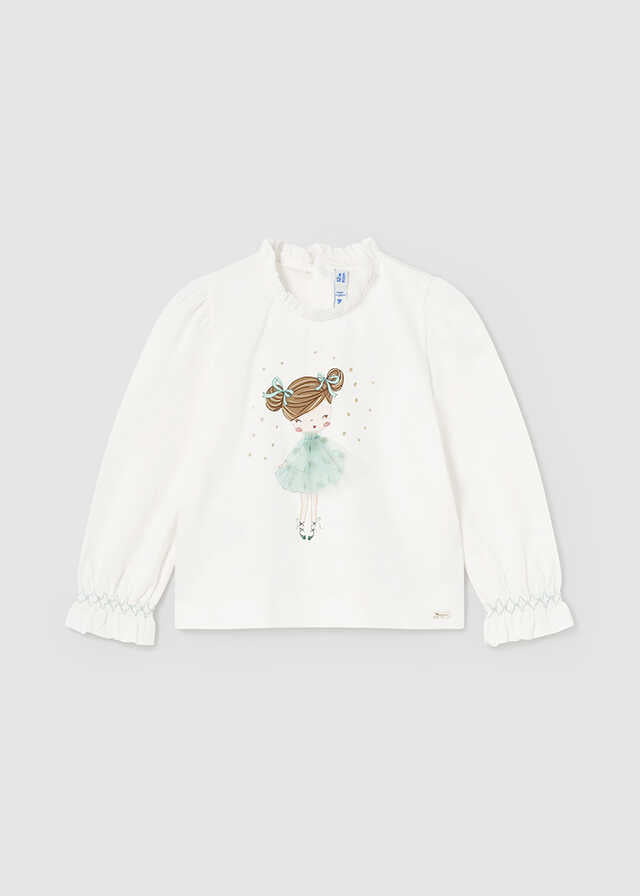 Camiseta m/l vestir