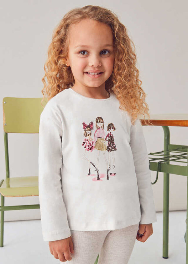 Camiseta m/l vestir