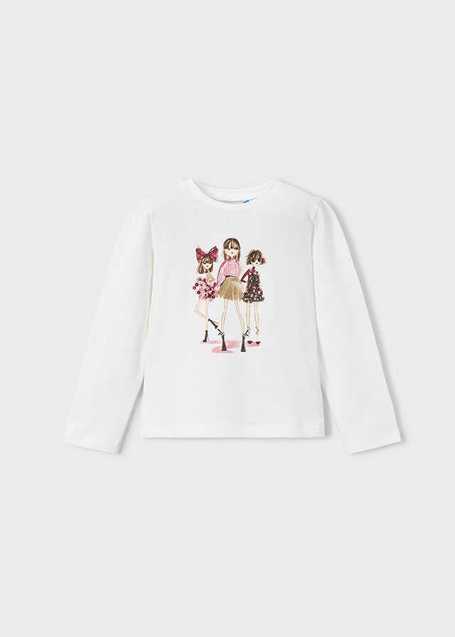 Camiseta m/l vestir