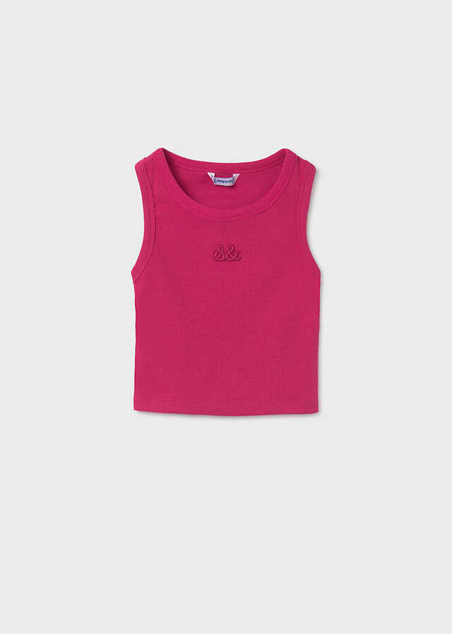 Camiseta tirantes bordado