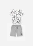 CONJ. TSHIRT JERSEY Y SHORT COTTON