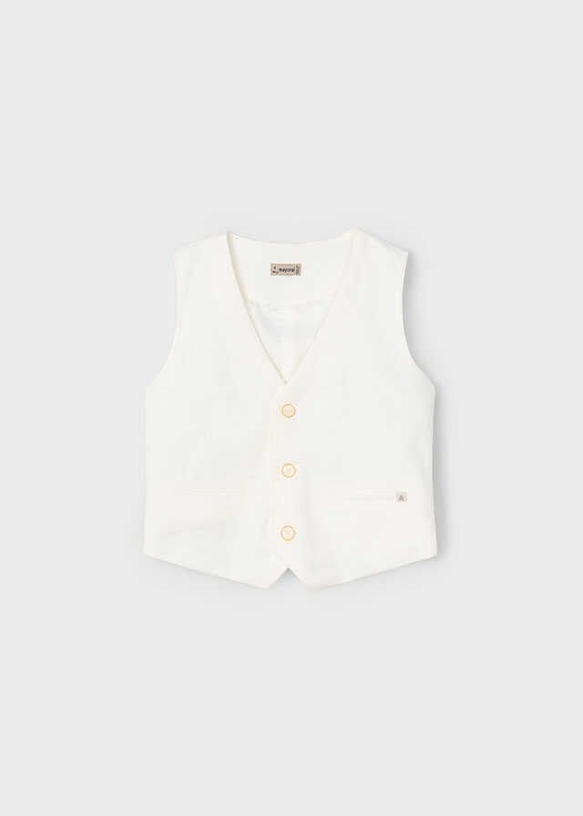 Chaleco lino suiting
