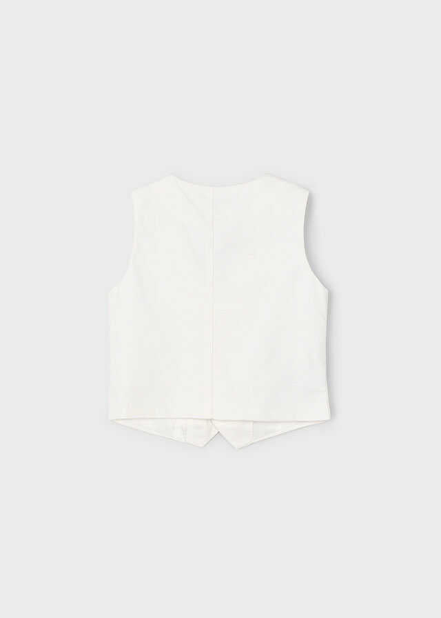 Chaleco lino suiting