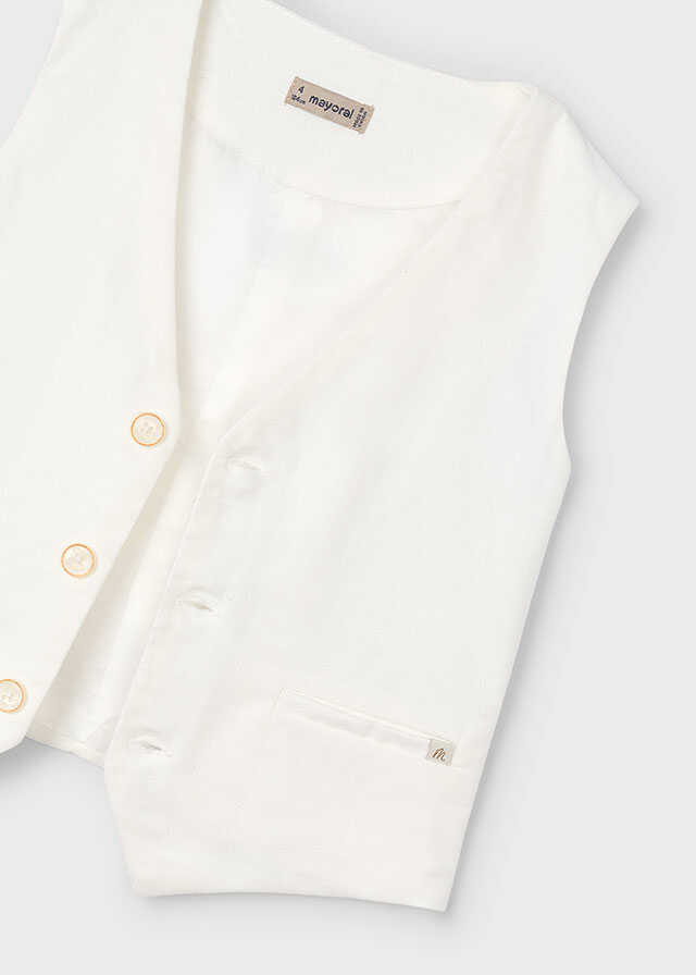 Chaleco lino suiting