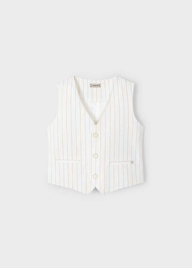 Chaleco lino suiting