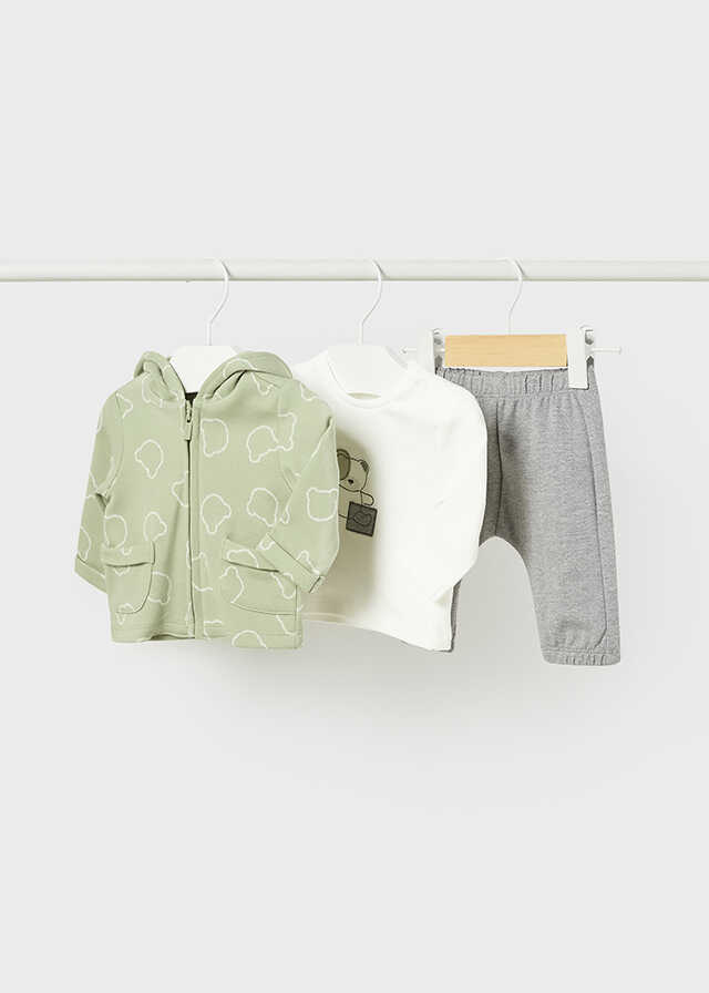 Chandal 3 piezas jacquard