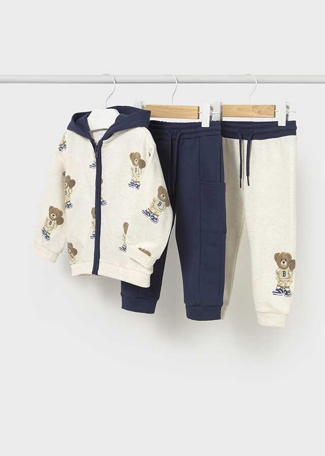 Chandal estampado 3 piezas