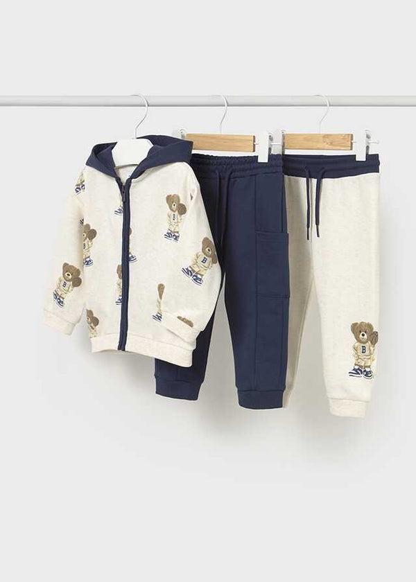 Chandal estampado 3 piezas