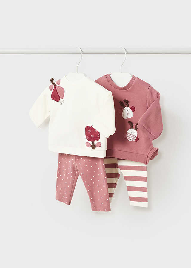 Conj. leggings 4 piezas